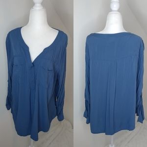 Torrid long sleeve blouse size 1
